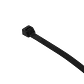 Amarras Plasticas LINKMADE CV-450NE 450x9mm UV Exterior Negro 80kg 100 Unidades - Miniatura 2