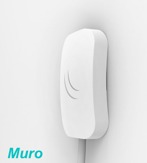 Access Point MikroTik CAP-LITE 2.4GHz 1.5dBi PoE Techo/Muro L4 3