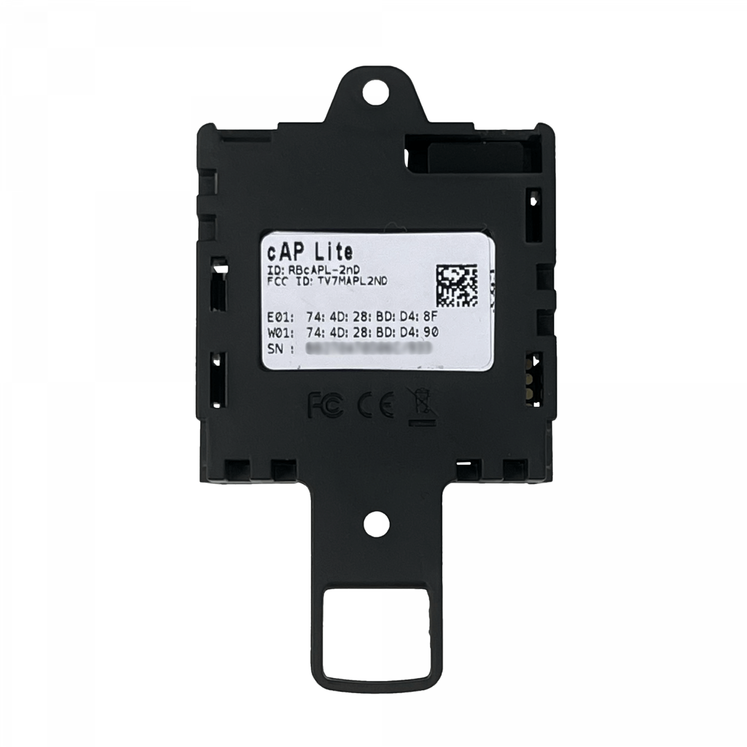 Access Point MikroTik CAP-LITE 2.4GHz 1.5dBi PoE Techo/Muro L4 5