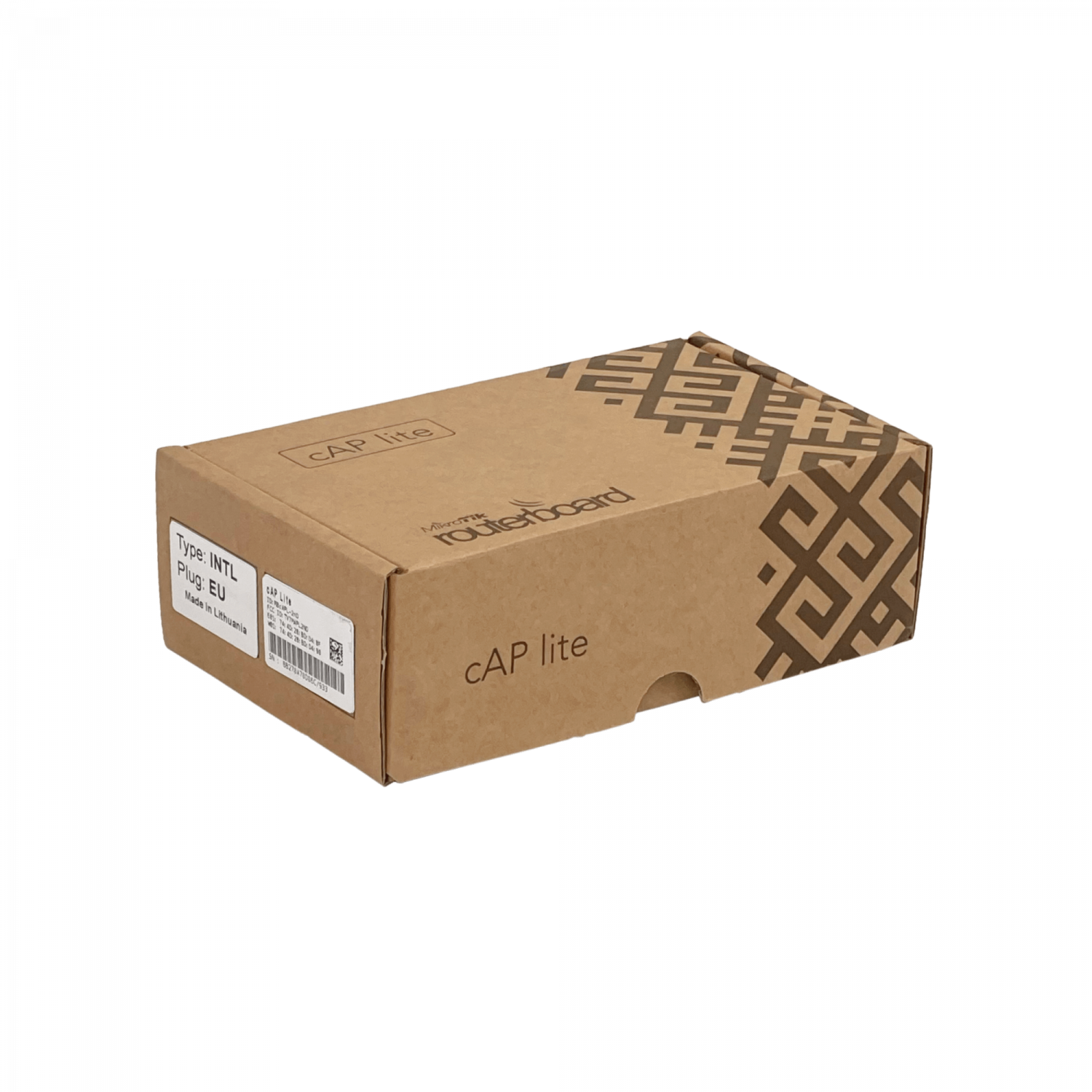Access Point MikroTik CAP-LITE 2.4GHz 1.5dBi PoE Techo/Muro L4 6