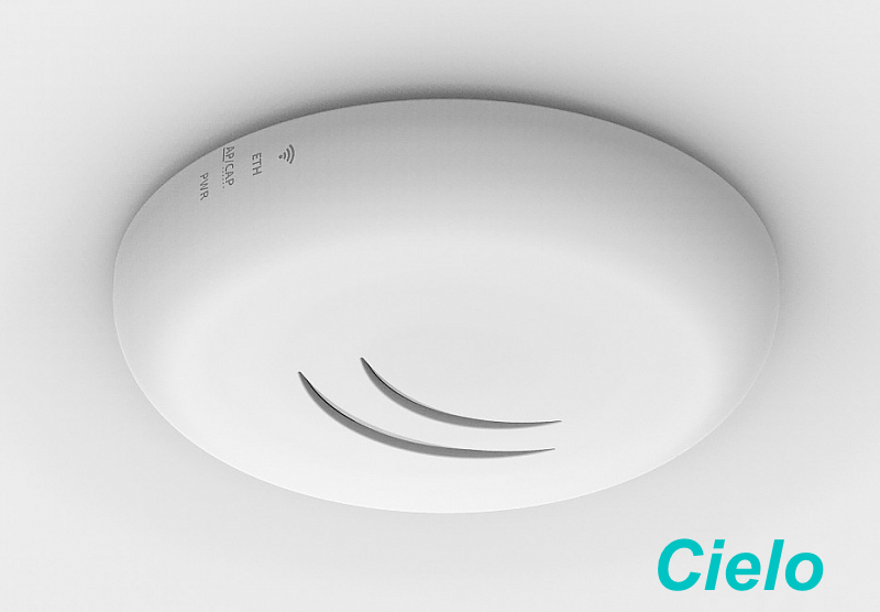 Access Point MikroTik CAP-LITE 2.4GHz 1.5dBi PoE Techo/Muro L4 8