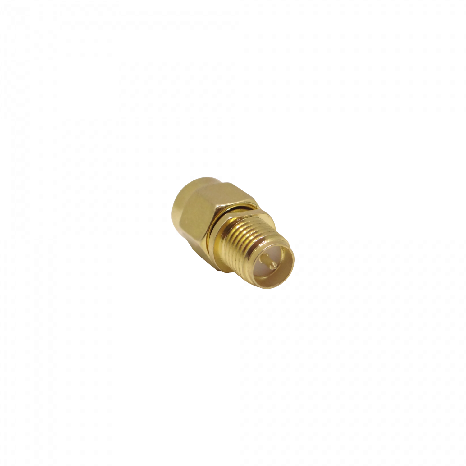 Adaptador Coaxial RPSMA Hembra a SMA Macho Tipo Copla 2