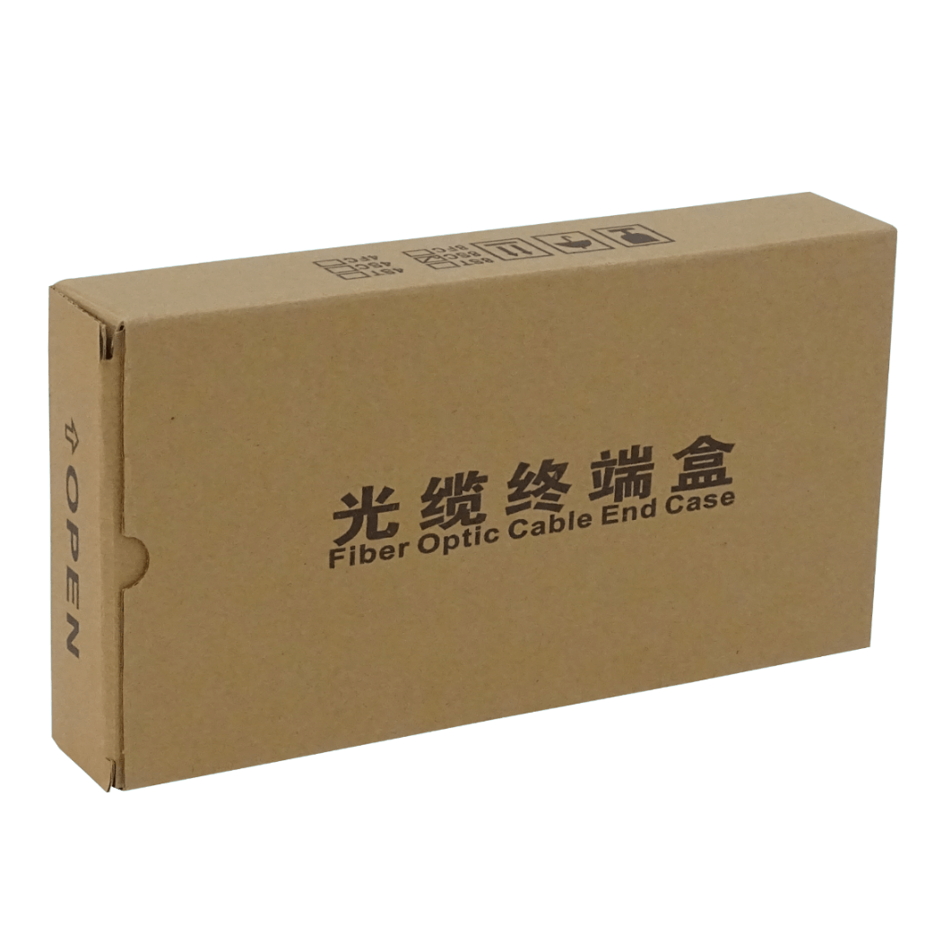 Caja de Terminación de Fibra Óptica 8 Puertos IP20 Negra - BOX-8 4