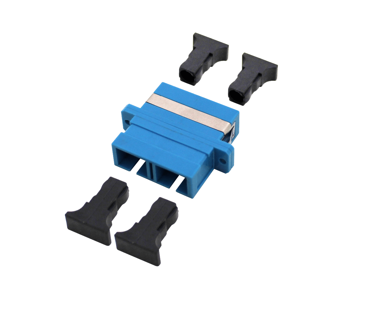SC-SC Azul SM DX-Duplex Copla p/Fibra Adaptador p/Cabecera-CL/Caja 2