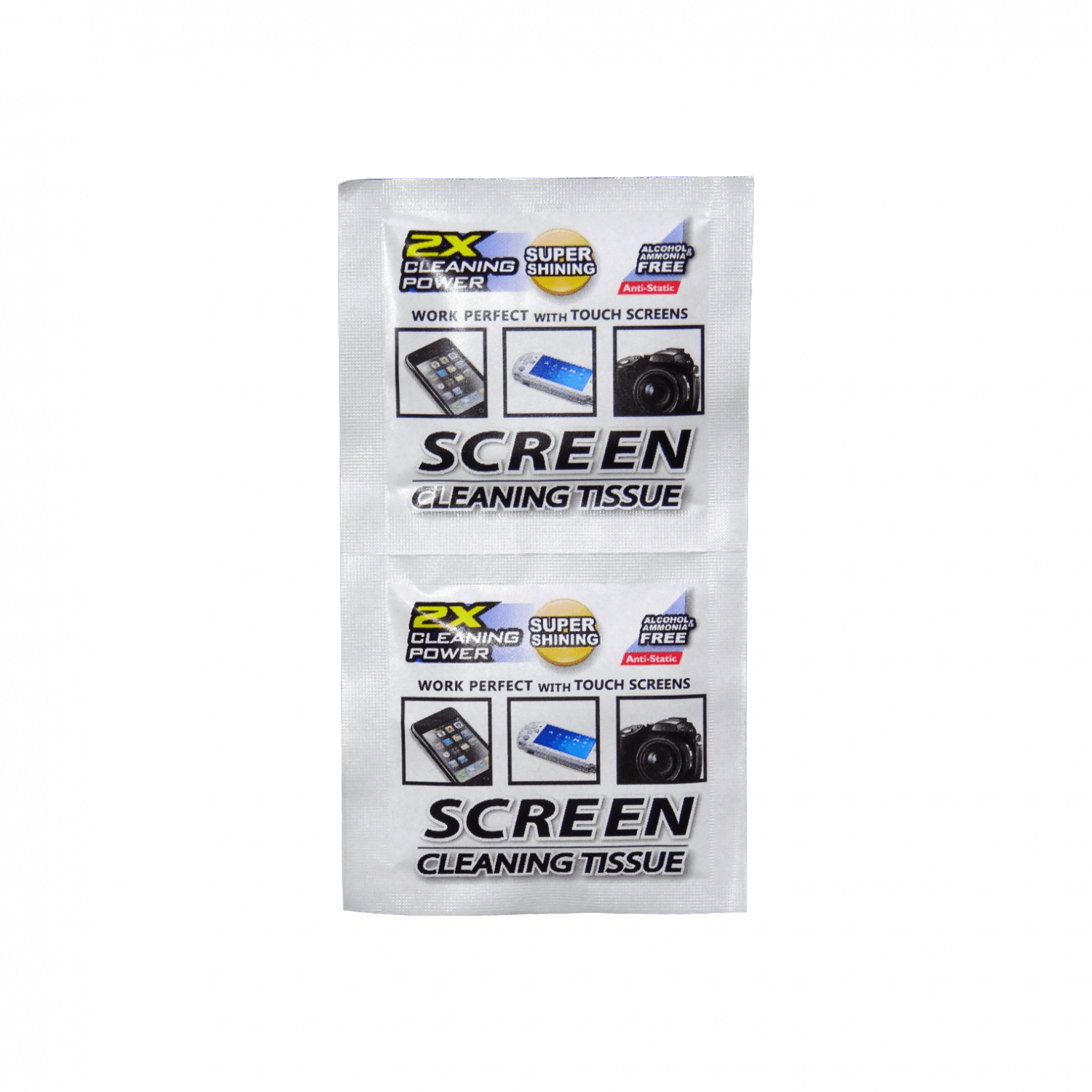 Pack de 24 Toallitas de Limpieza Anti-Estáticas para Pantallas, 130x150mm 1