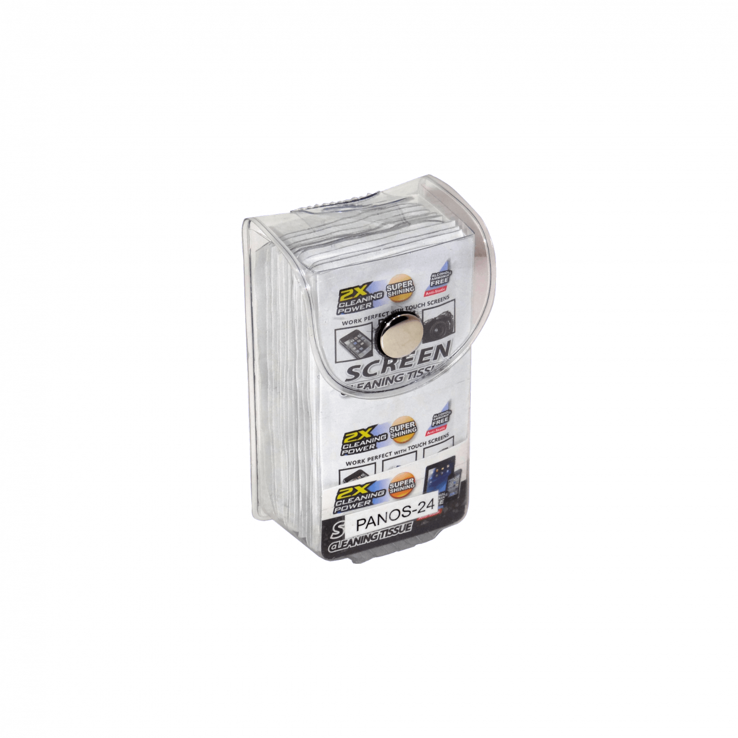 Pack de 24 Toallitas de Limpieza Anti-Estáticas para Pantallas, 130x150mm 3