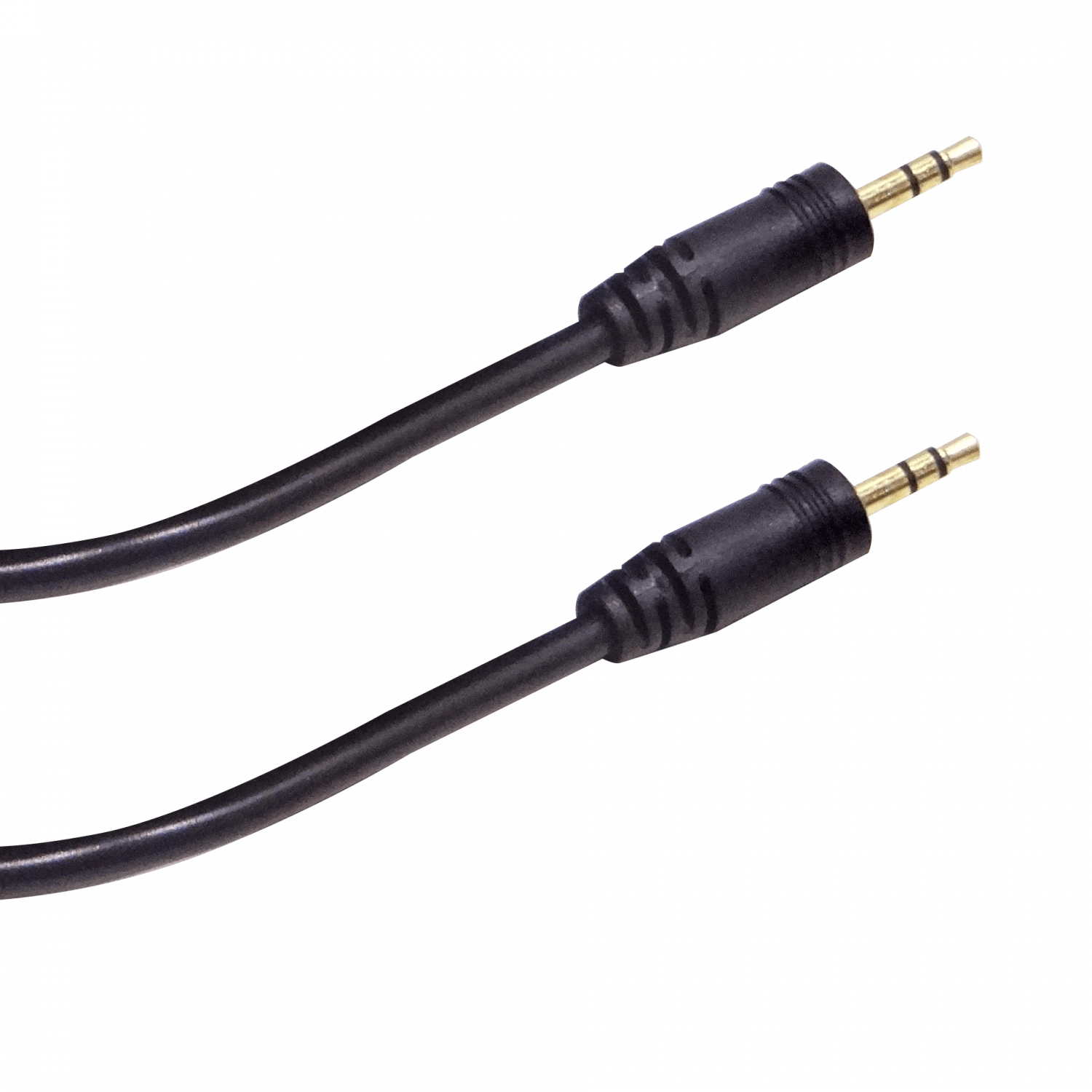Cable de Audio 3.5mm Macho a Macho, 10m, Estéreo, Negro 1