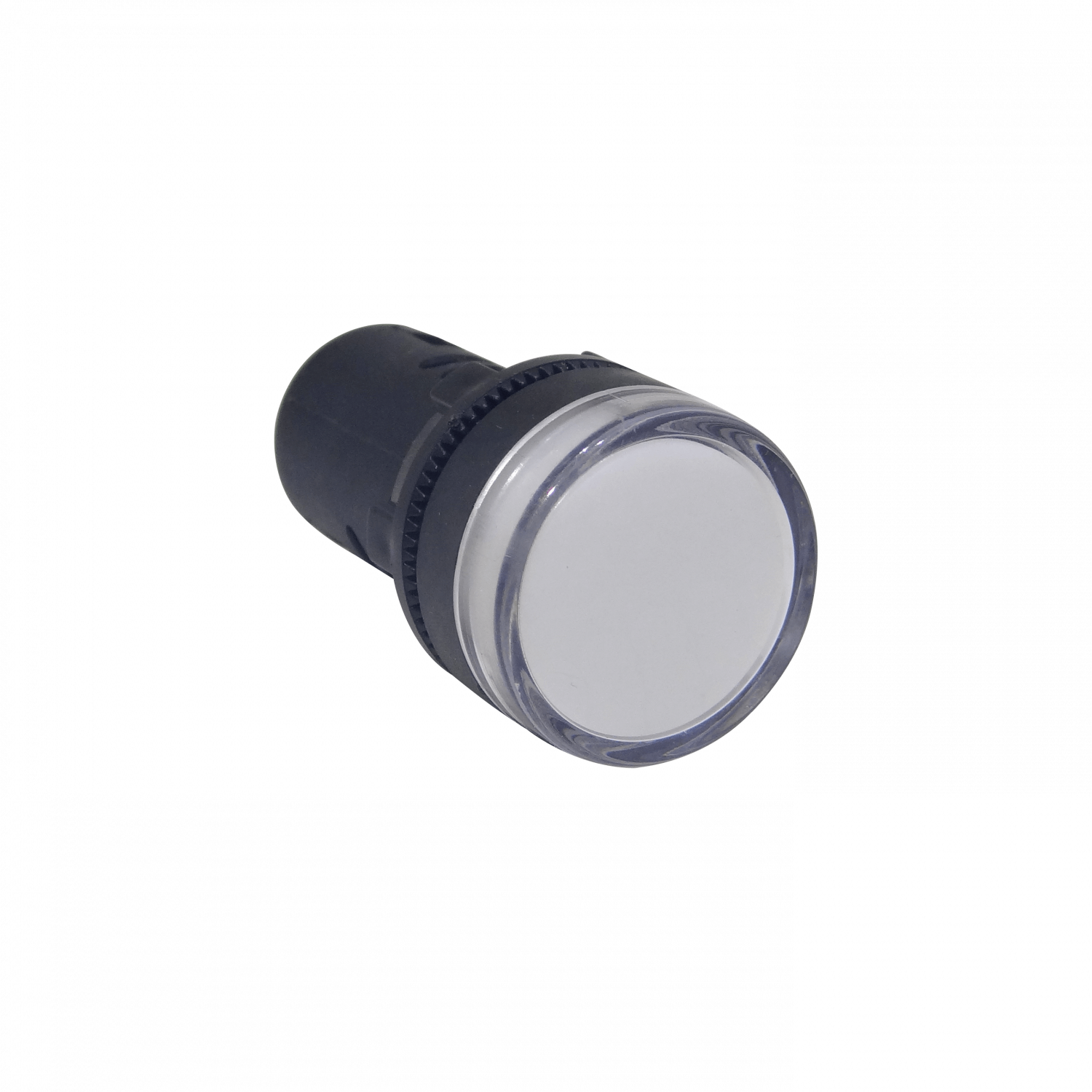 Blanco Luz Piloto LED 220VAC 20mm-diametro 28mm-cabeza 51mm-altura 2