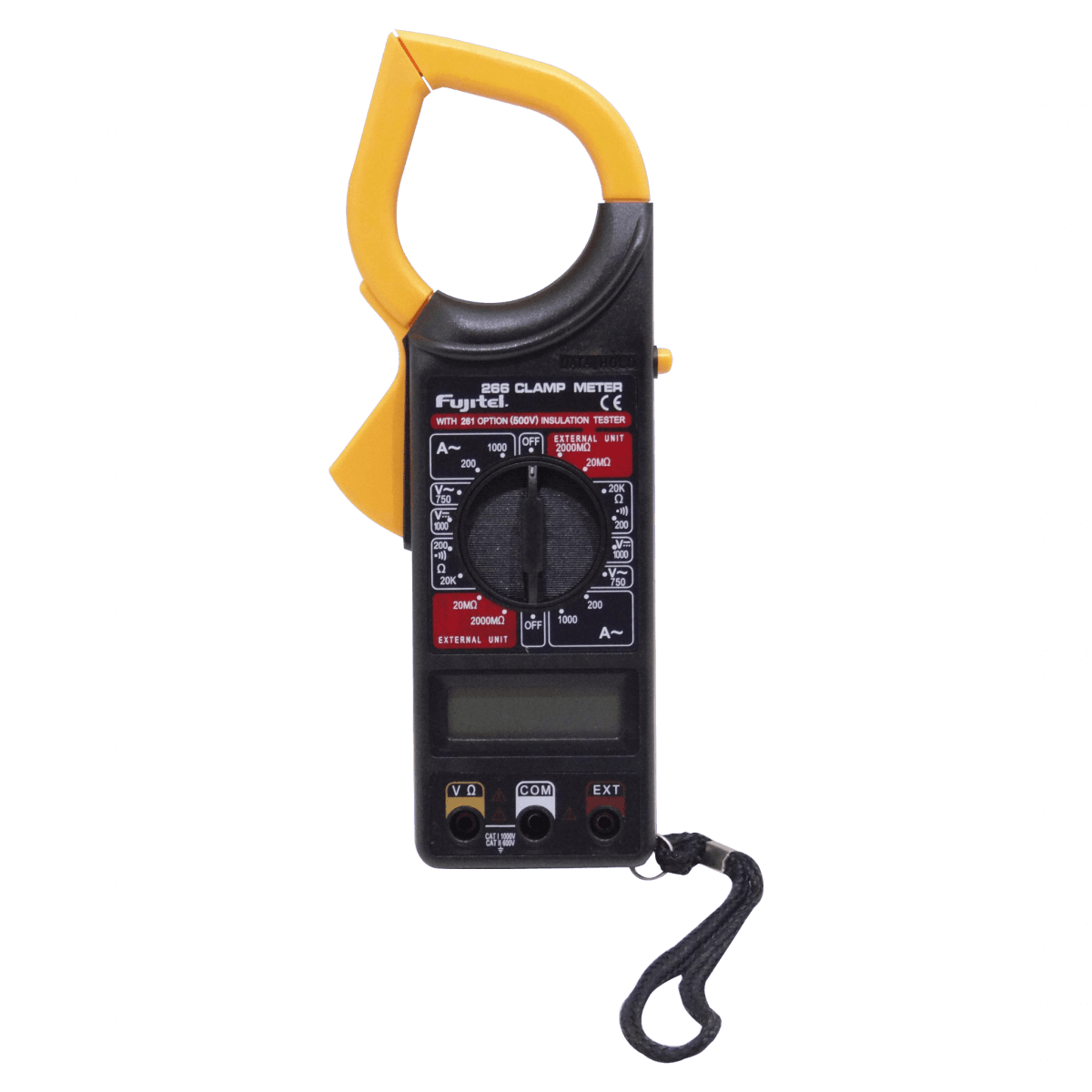 FUJITEL Multitester Tenaza AC/1000A/750V 1000VDC inc-Pila9V ClampMeter 5