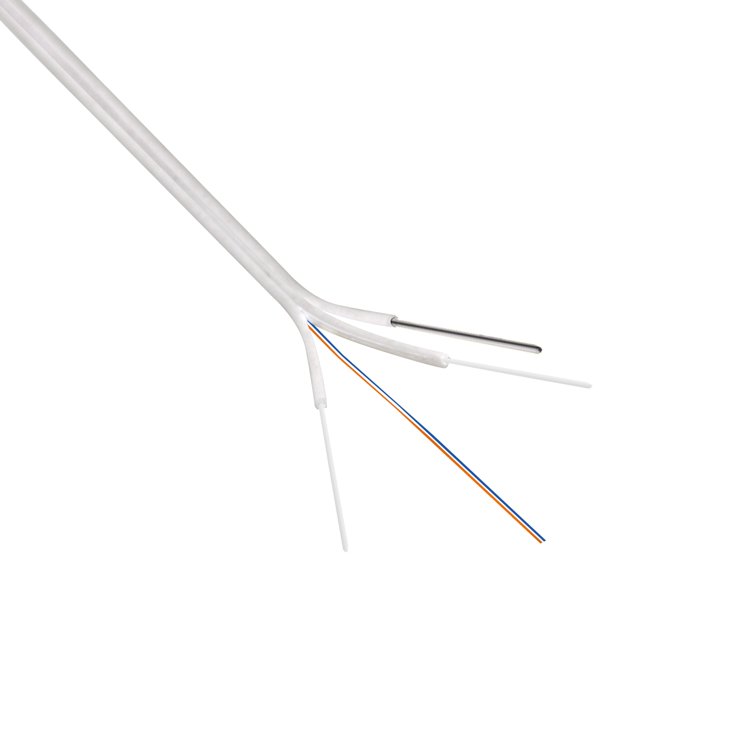 Cable de Fibra Óptica Monomodo 2 Fibras G652D Drop FTTH Interior PVC 5x2mm - CFSO2W 2