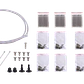 Panel Fibra LINKMADE CFR96CL-D Deslizable 96F LC-SC 4U Requiere Coplas - Miniatura 6