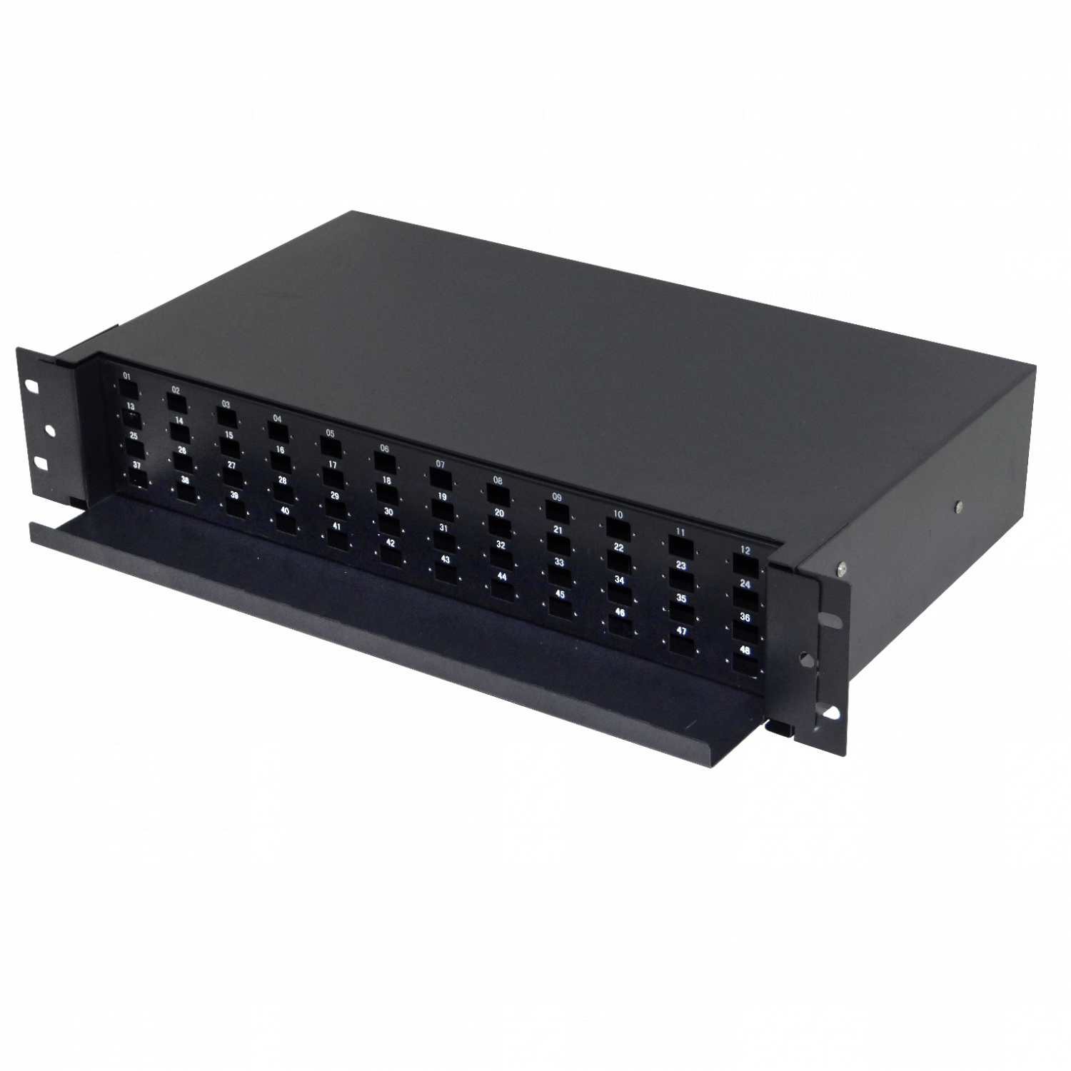 Panel Fibra LINKMADE CFR48CL-D Deslizable 48SC 96LC 2U Requiere Coplas 7