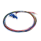 LC SM 1,5mt 12-Unidades Pigtail MonoModo SingleMode 12-Colores-distint - Miniatura 3
