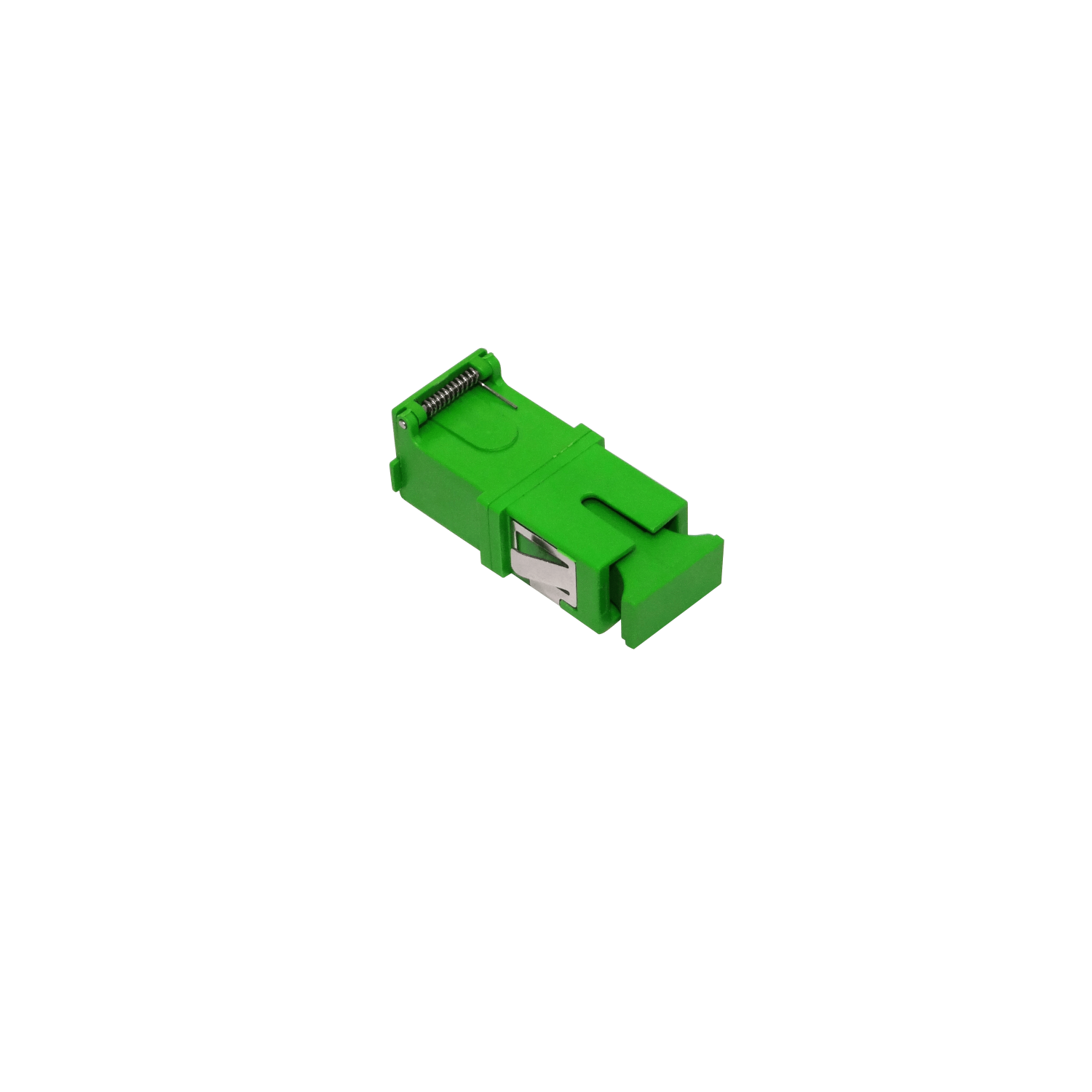 Auto-Tapa SC-SC/APC Verde SM SX-Simplex Copla Adaptador p/Cabecera-CL 1