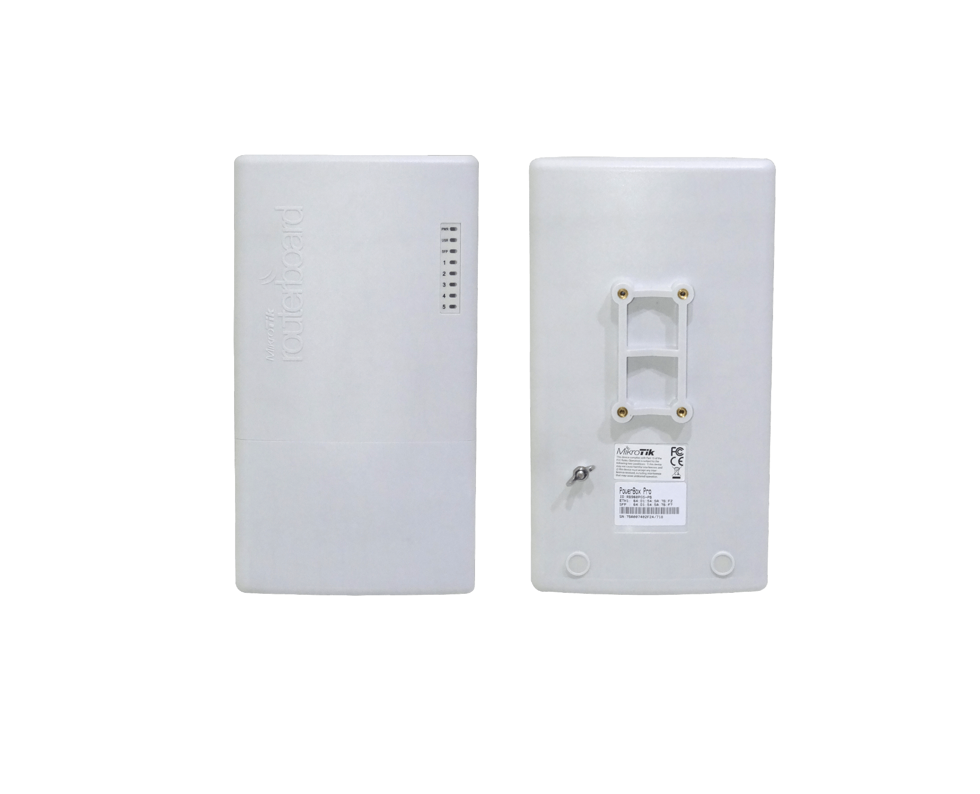 Router MikroTik PowerBox Pro RB960PGS-PB - x5 Puertos, 4 PoE Out, SFP, CPU 800MHz, 128MB RAM 7