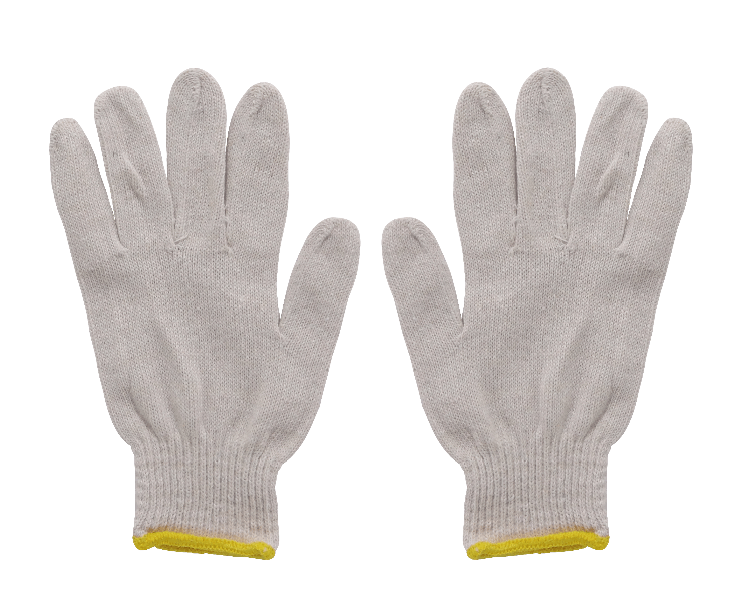 Blanco Par Guantes Multiuso Algodon 1