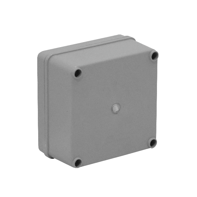 Caja estanca LinkChip MGC-10 gris PS 110x110x60mm con 4 tornillos 3