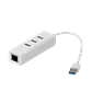 Adaptador TP-Link USB 2 en 1 con Hub de 3 Puertos USB 3.0 y Adaptador Ethernet Gigabit - Miniatura 4