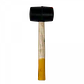 Martillo de Goma Negra, Mango de Madera, 340g, TNO509   - Miniatura 1