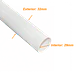 Tubo conduit LinkChip PVC32W-3 blanco 32mm x 1.5mm largo 3m - Miniatura 1