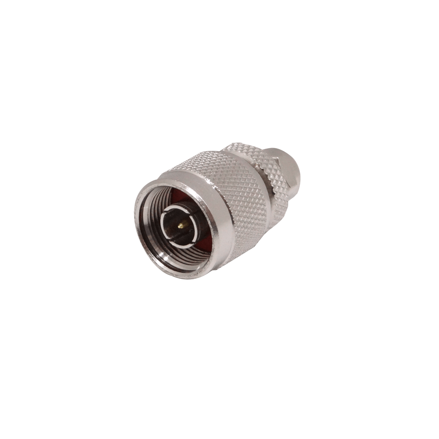 Adaptador Coaxial N Macho a F Macho Tipo Copla RF 1