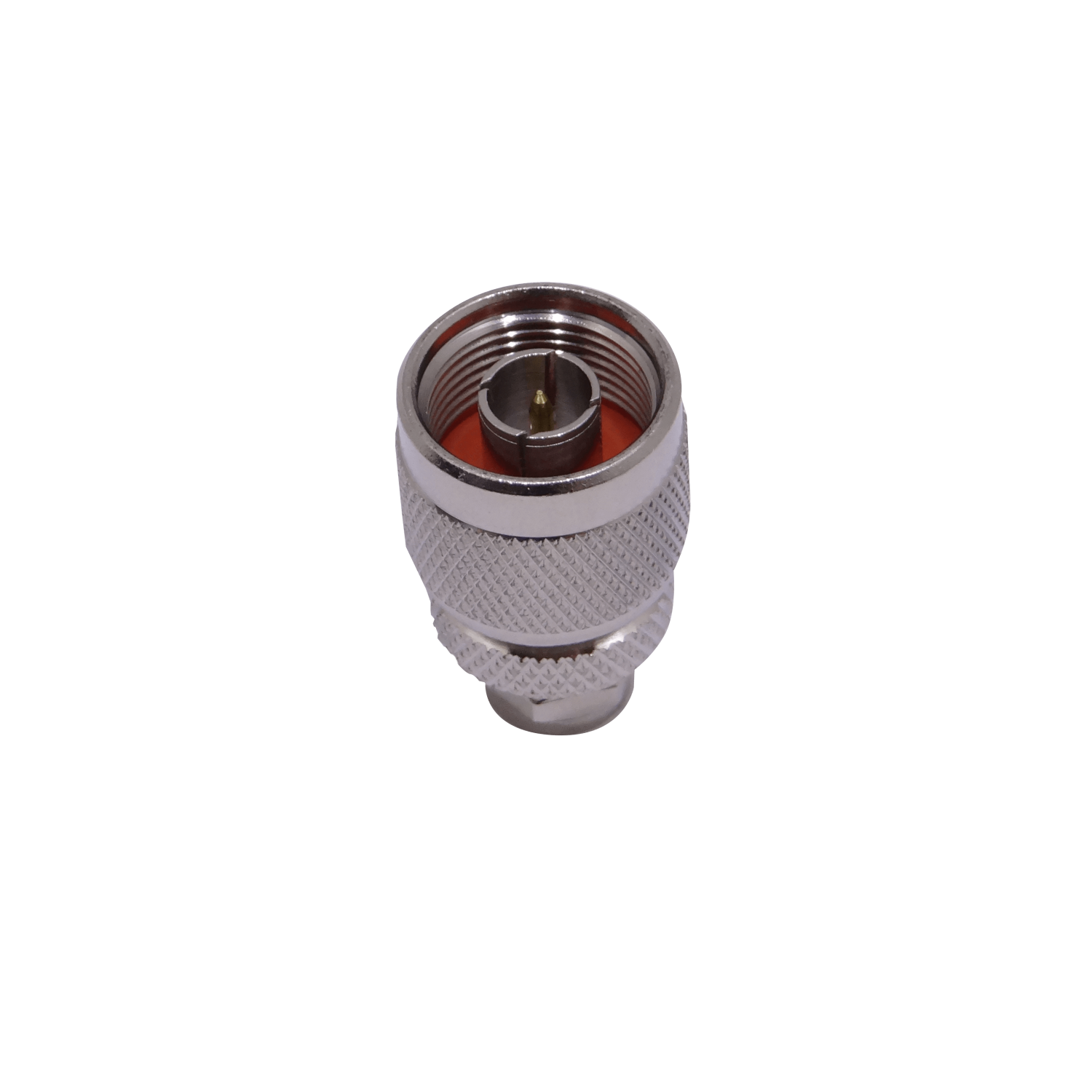 Adaptador Coaxial N Macho a F Macho Tipo Copla RF 2
