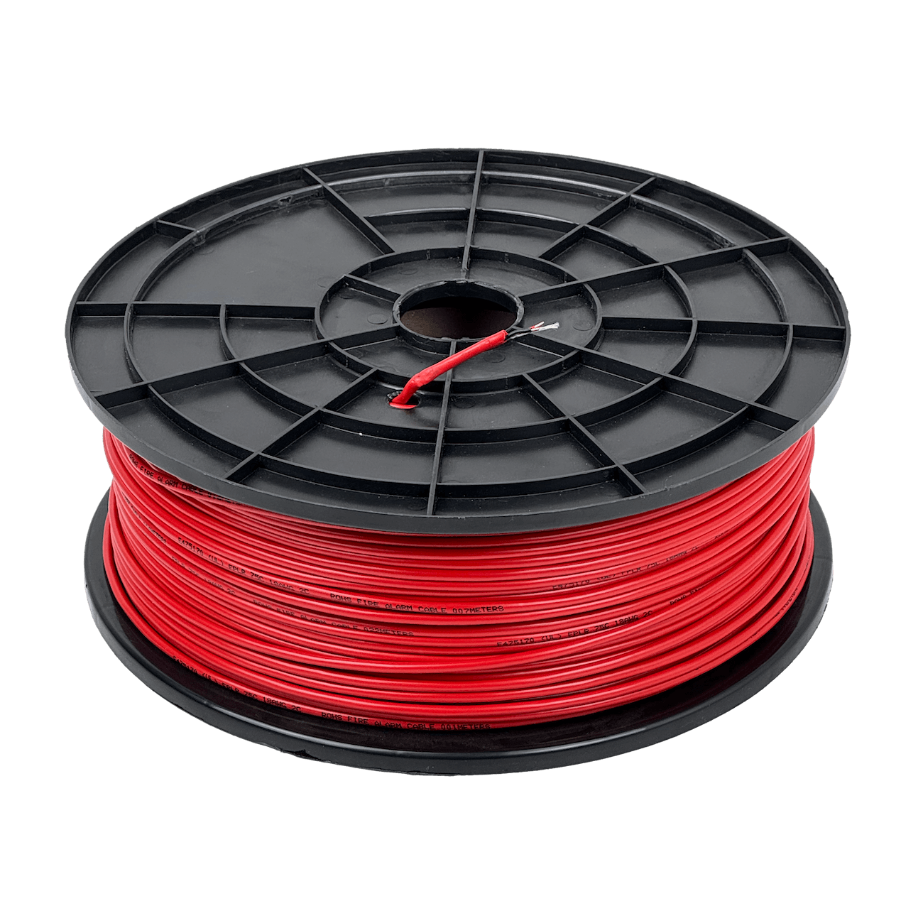 Cable FPLR 2X18-FPLR 2x18AWG (2x0,8mm²) Paralelo 305m Conductor Unifilar 2
