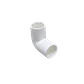 LINKCHIP 32mm Codo Chico para Tubo PVC Blanco - Miniatura 1