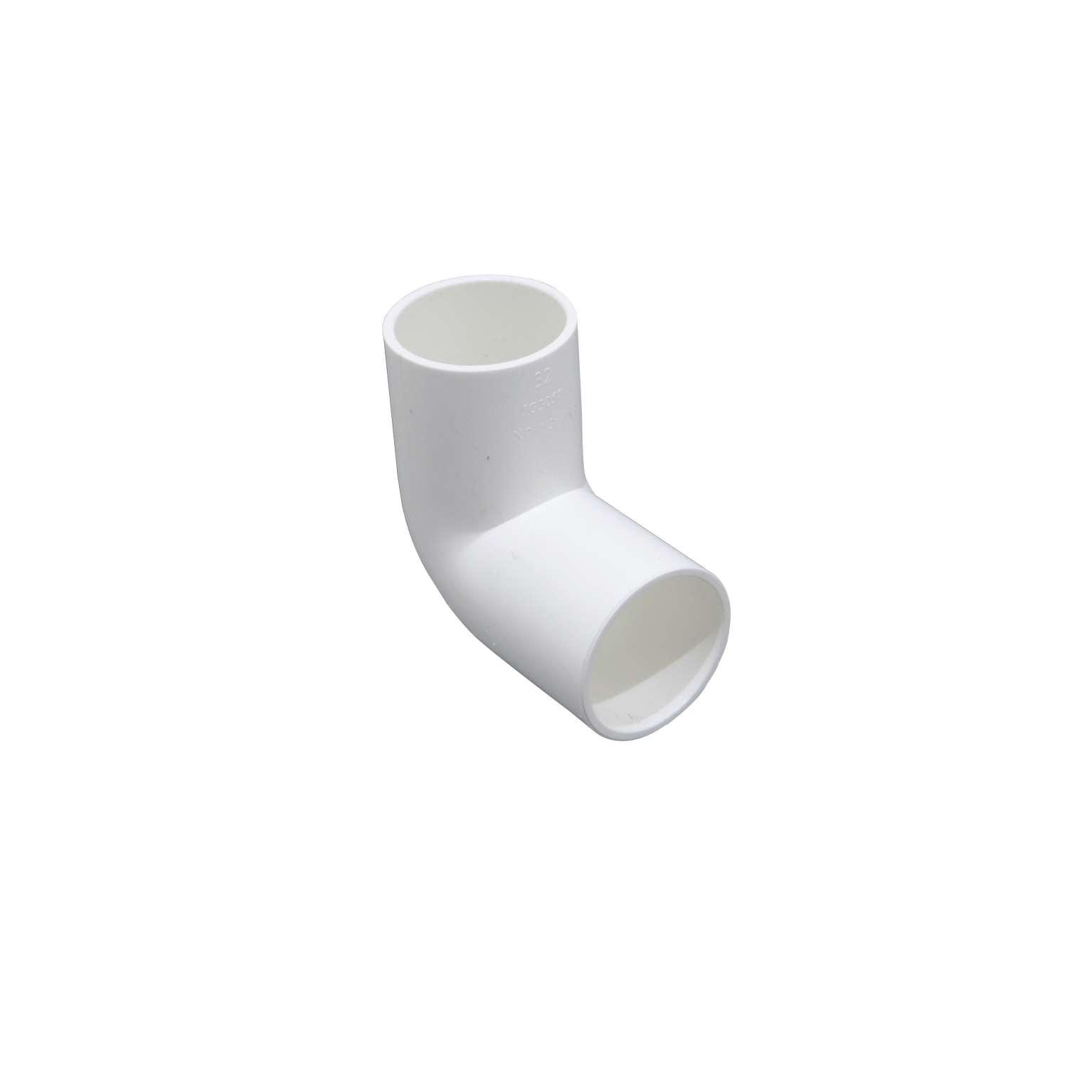 LINKCHIP 32mm Codo Chico para Tubo PVC Blanco 1