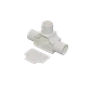 Tee con tapa LinkChip PVC32-TT 32mm blanco para tubo PVC - Miniatura 1