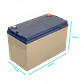 ULTRACELL Bateria 12V 100AH VRLA AGM 212x330x173mm - Miniatura 2