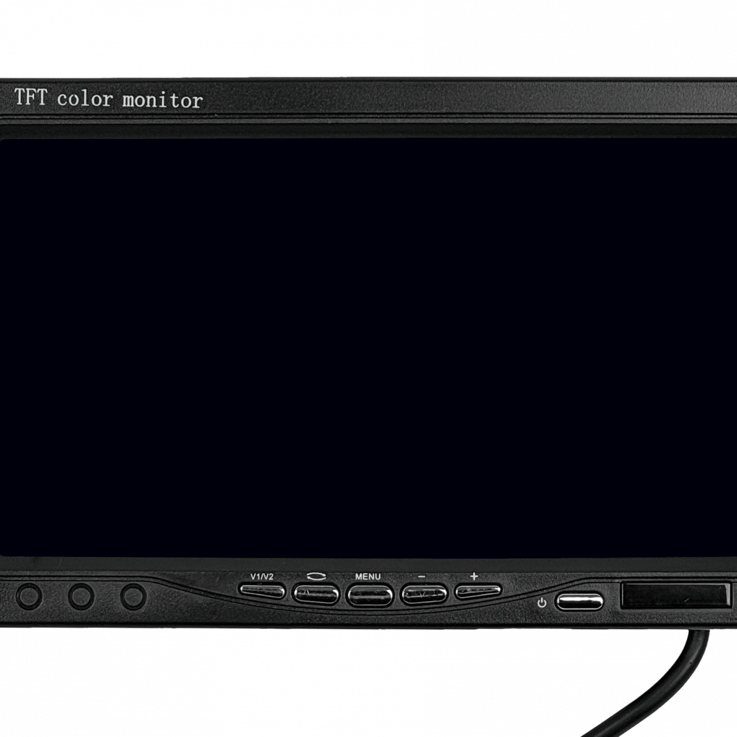 Monitor 7-pulgadas Pantalla Analogo 2-RCA-H Plug-5,5x2,1mm Auto-Muro 1