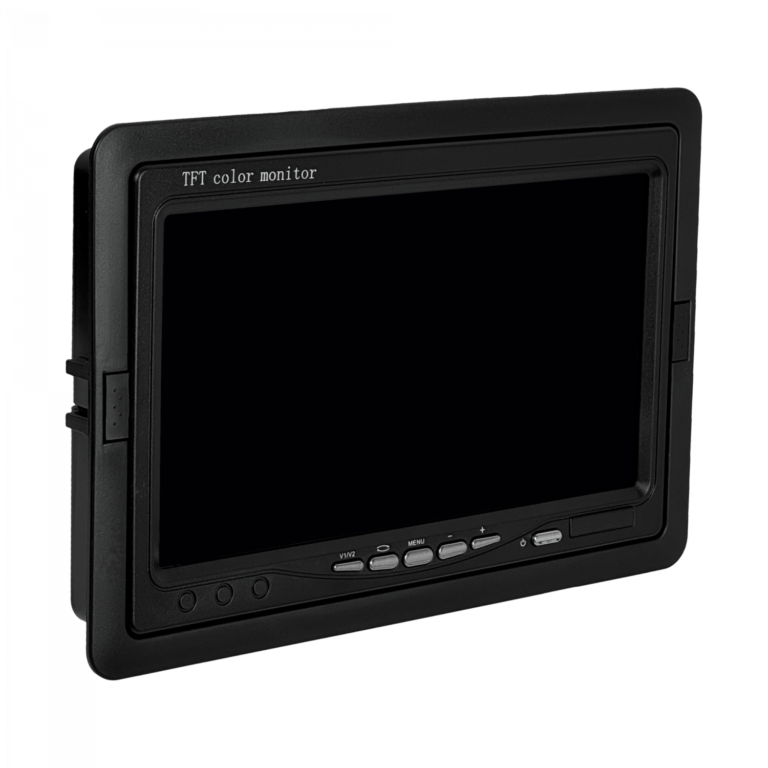Monitor 7-pulgadas Pantalla Analogo 2-RCA-H Plug-5,5x2,1mm Auto-Muro 3