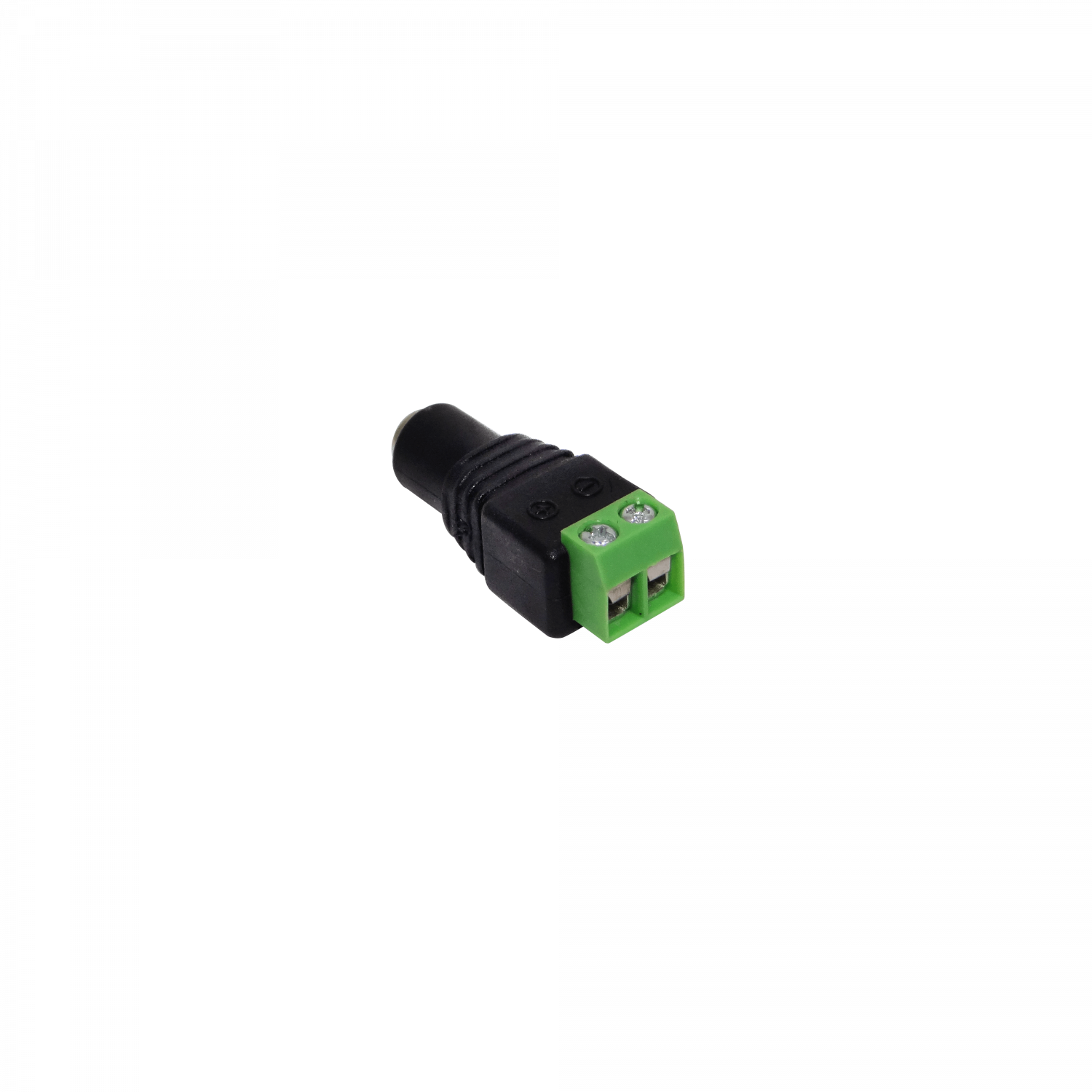 5,5x2,5mm Conector Hembra Regleta-Plug 2pin 1
