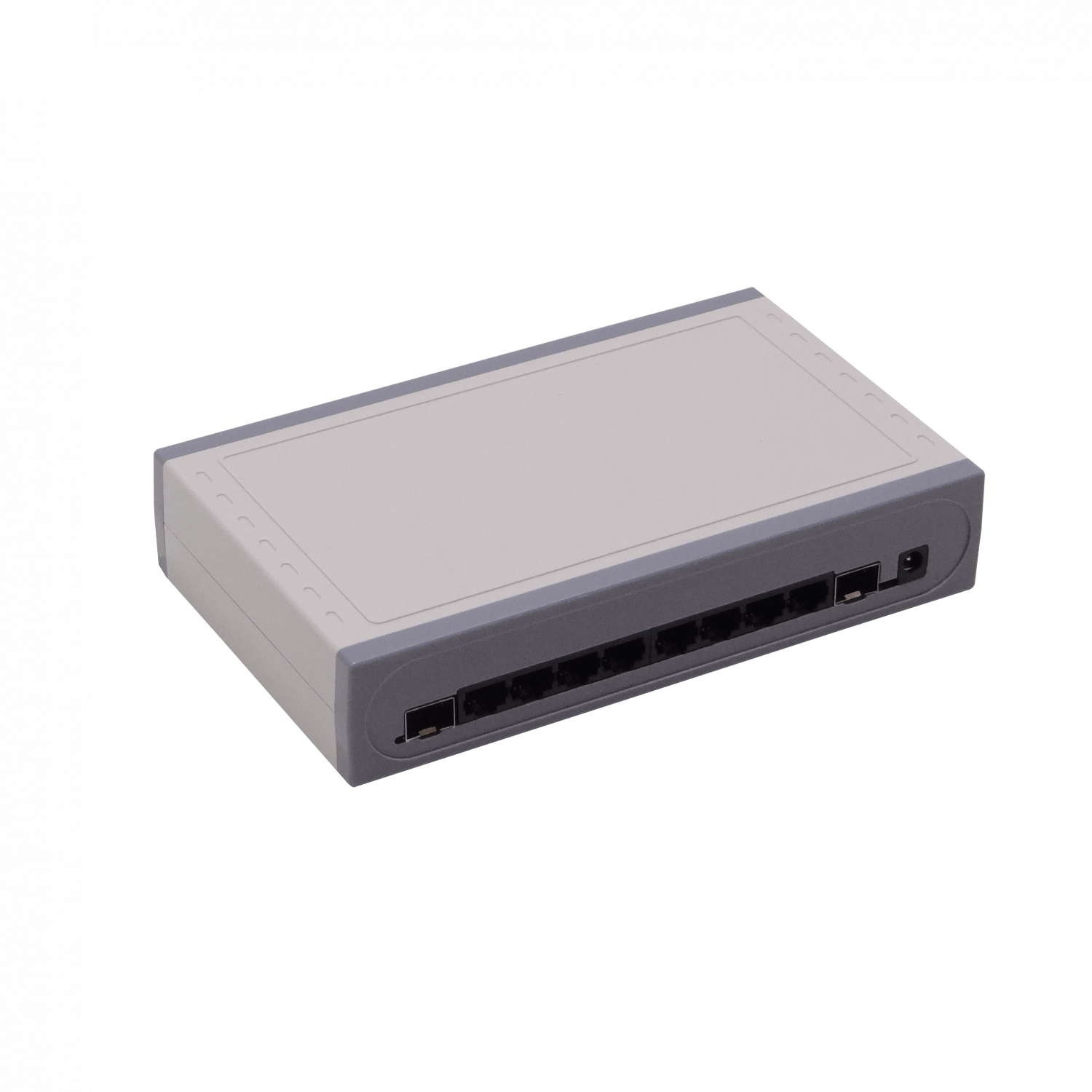 EUROLAN Switch 10-port 2-SFP 8-1000 no-Admin inc-12V 20x12x4cm 4