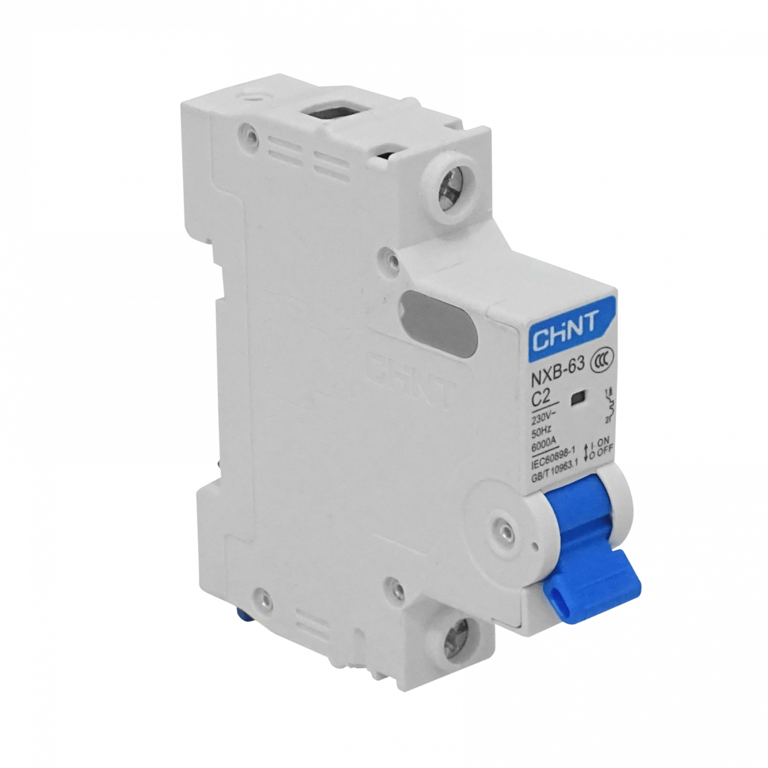 Interruptor Automatico Termomagnetico C2 NXB-63 CHINT 2A 6kA 230/400V  2