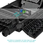 Caja de Empalme de Fibra Óptica 96 Fusiones IP68 Negra - BOX-96N - Miniatura 1