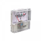 Voltímetro analógico 0-300 VAC, panel 40×40 mm, VOLT-AC - Miniatura 3