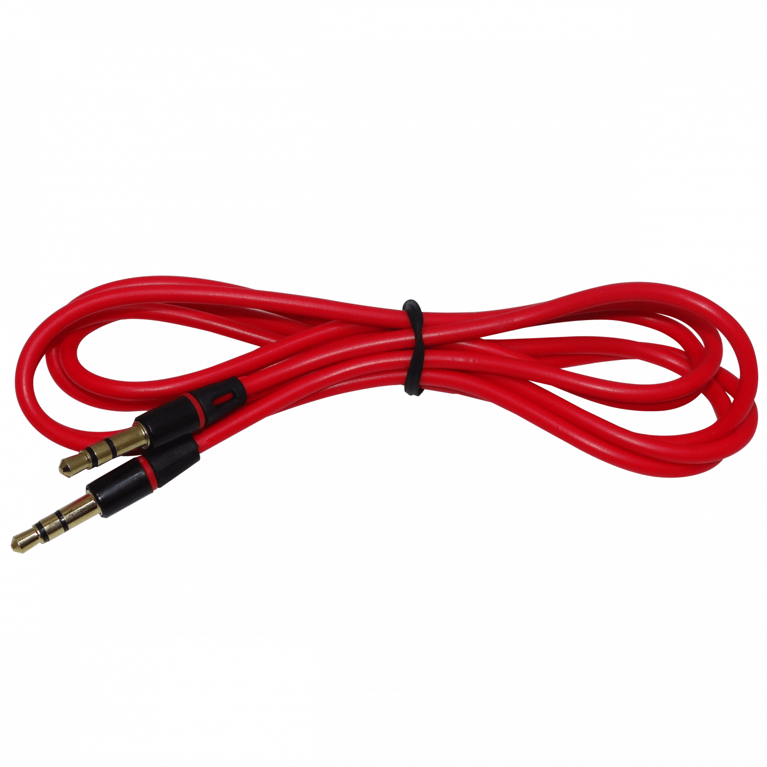 Cable de Audio 3.5mm Macho a Macho, 1.2m, Estéreo, Negro 2