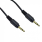 Cable de Audio 3.5mm Macho a Macho, 1.2m, Estéreo, Negro - Miniatura 4