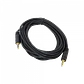Cable de Audio 3.5mm Macho a Macho, 5m, Estéreo, Negro - Miniatura 2