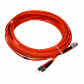 10mt LC-ST OM1 Multimodo MM Duplex Jumper Fibra 62.5/125um LSZH - Miniatura 3