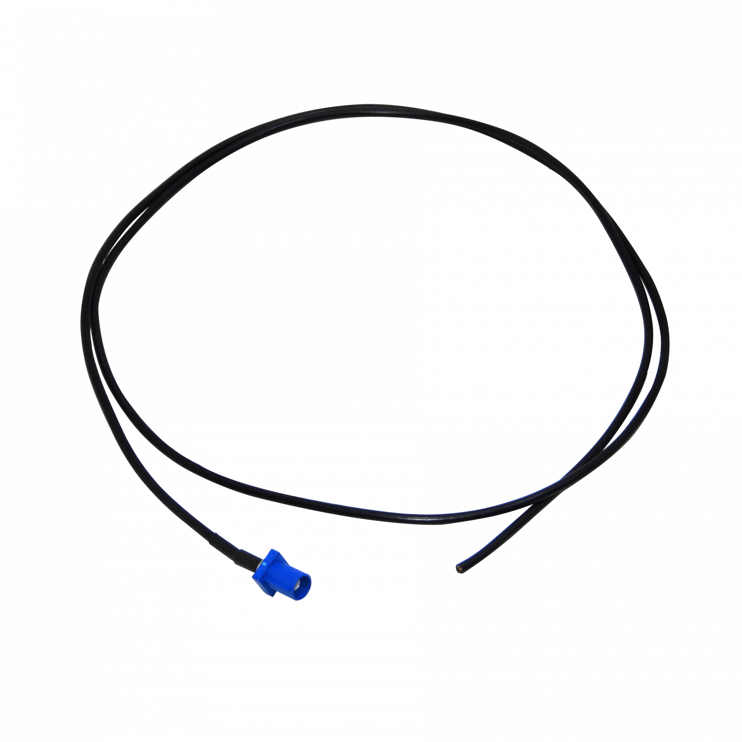 Pigtail 100cm FAKRA-C-Macho Automotriz 1mt RG174-Negro 1