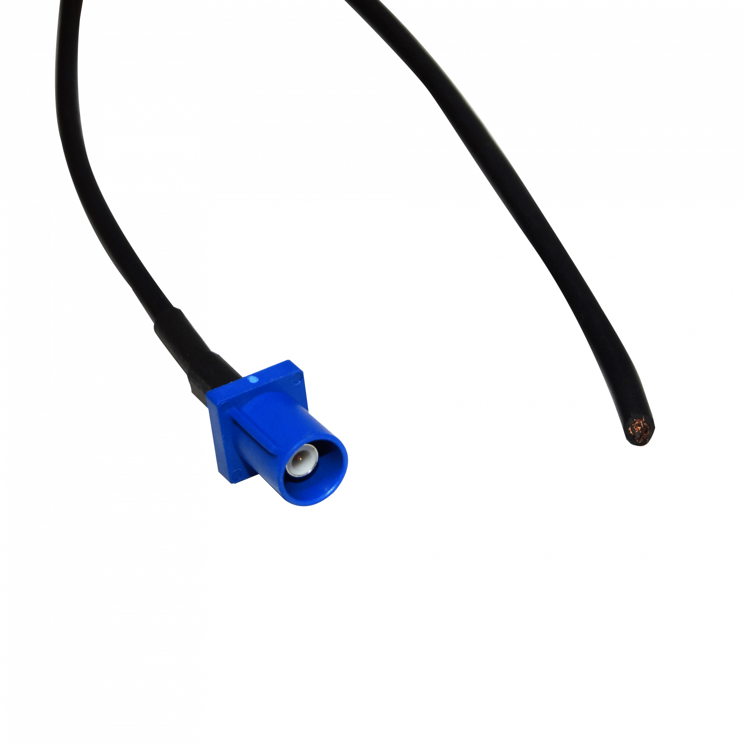 Pigtail 100cm FAKRA-C-Macho Automotriz 1mt RG174-Negro 2