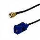 Cable 12cm FAKRA-Hembra SMA-Macho Automotriz RG316 - Miniatura 2