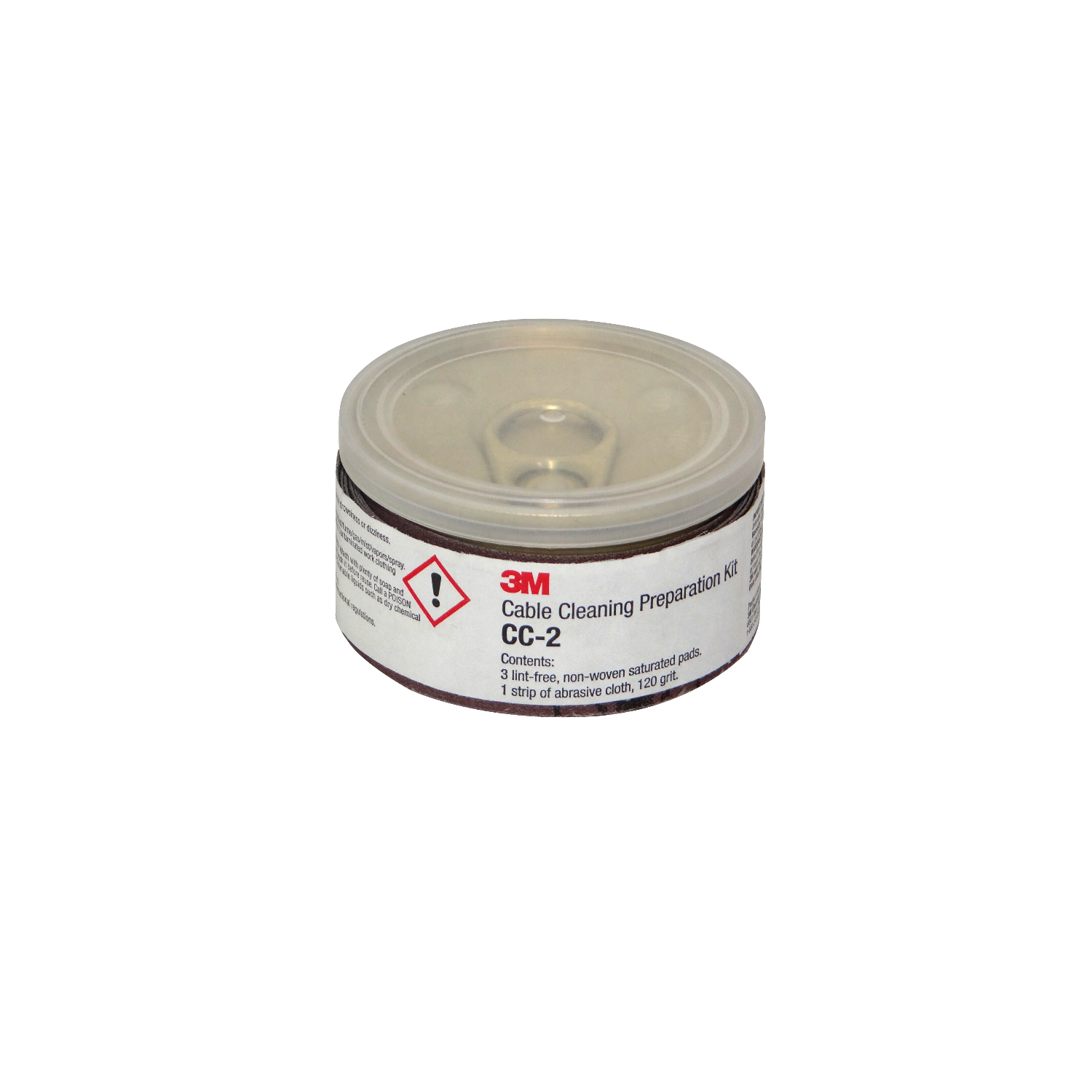 3M Cable Cleaning Preparation Kit 3-pads 120-grit 1