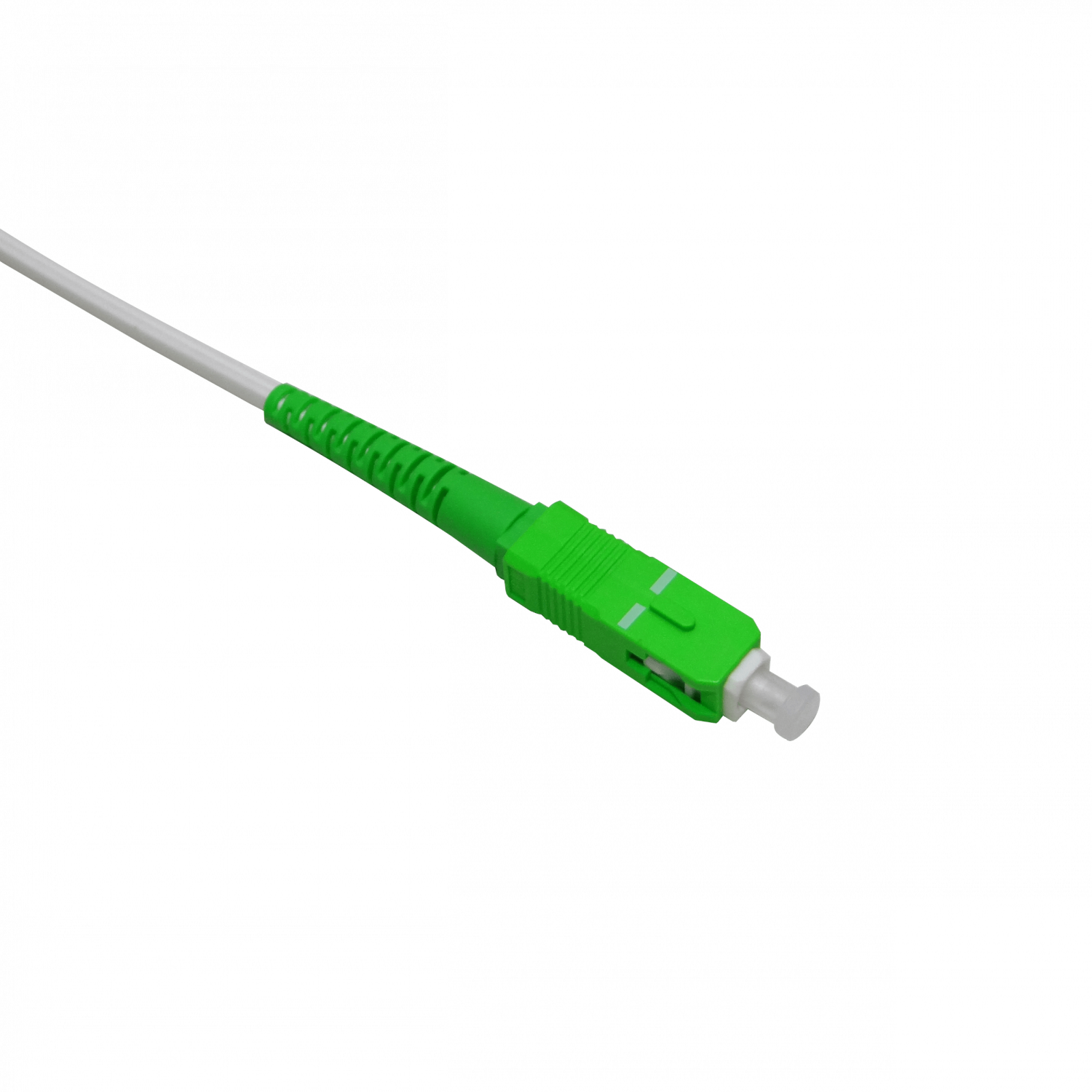 Blanco Drop 50mt SC/APC MonoModo SM SX Pigtail Cable Fibra 2