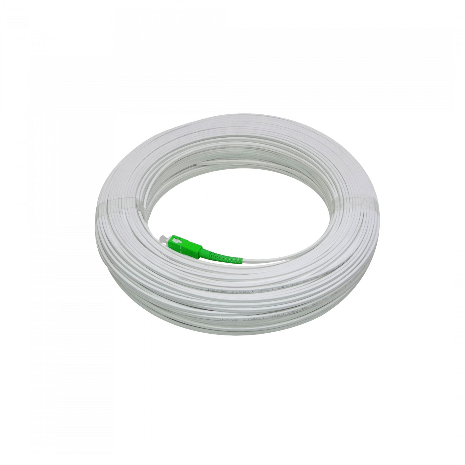 Cable fibra optica Blanco Drop 100m SC/APC Monomodo SM SX Pigtail JFSA-100 2