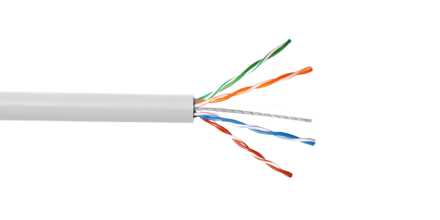 Caja Cable UTP LINKCHIP Cat5e Blanco AWG24/0.45mm PVC Unifilar 305mt 1