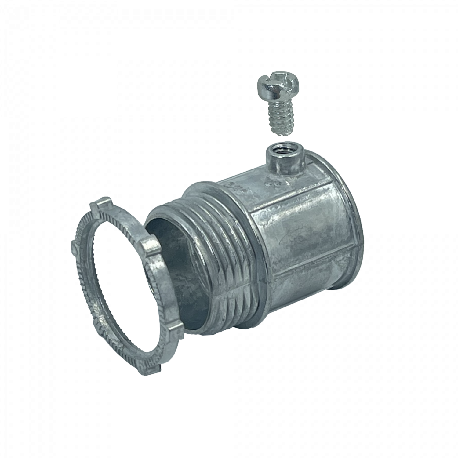 3/4-Pulg Zinc Salida Caja c/Hilo para Conduit Rigido Metalico E337830 2